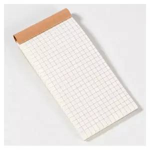 크라프트 세로형 모눈 수첩