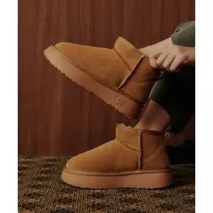 브랜드정품 솔트앤초콜릿 SALT AND CHOCOLATE SAC 플랫폼 양털부츠 로우 412346017 (4cm) 137700