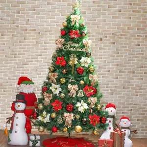 270cm 트리풀 세트 크리스마스리본 대형트리
