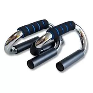 S형 푸쉬업바 크롬형 푸샵바 팔굽혀펴기 헬스 운동