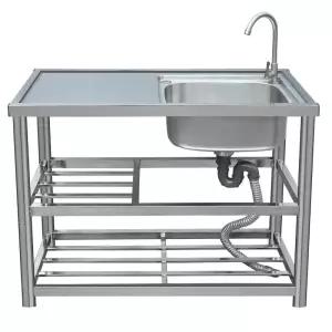 간이 싱크대 원룸 베란다 스테인리스 무광