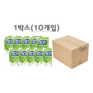 참그린 기름기뽀드득 1.2kg 리필 10개입 1box 세제 주방잡화 주방세제 청결 깨끗 주방청소 청소 다목적