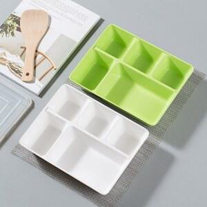 고무패킹 식판 반찬 전자레인지 성인식판깊은 뚜껑있는 사용가능한 뚜껑있는식판