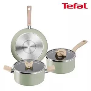 [테팔]인덕션 세이지 쿡 3종(팬28+편수18+양수20)