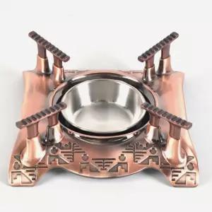 음식점 고체연료 황동 워머 받침 캠핑용버너 휴대용가스레인지