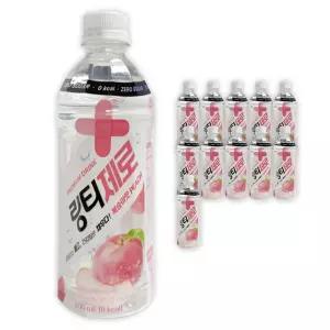 링티 제로 복숭아 500ml 12개