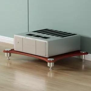 하이파이 오디오 랙 원목 앰프 받침대 리어 스피커 거치대 우드 오디오 장