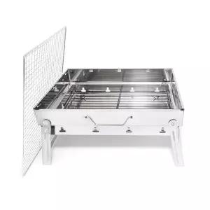 캠핑용 화로대 스테인레스 대형 접이식 바베큐그릴 숯 숯불 화로 미니 캠핑 바베큐