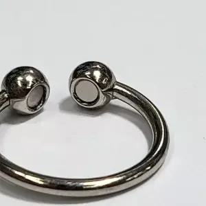 ND 자석 반지 실버 국산 사이즈 조절 가능 네오듐