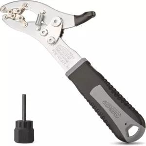 슈퍼 B 카세트 제거 도구 키트 - 시마노 Hg 카세트/프리휠 설치 플라이어 및 잠금 링 도로 또는 산악