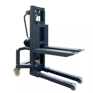유압 스태커 이동식 운반기 포크 상하차