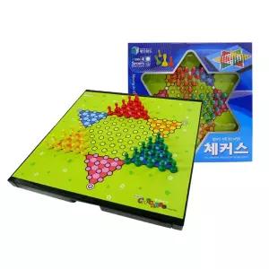 명인체커스 단면 M-207 바둑 체스 장기 바둑양면 체스양면 바둑장기양면 바둑체스양면 보드게임 전통게임