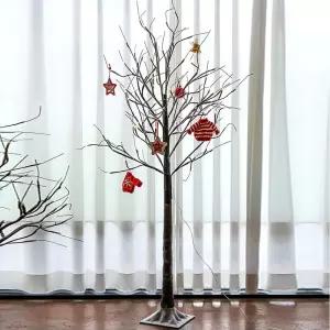 크리스마스소품 LED전구 자작나무 크리스마스트리 150cm