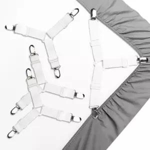 Y형 집게클립 세트 침대시트고정밴드 이불고정핀 패드