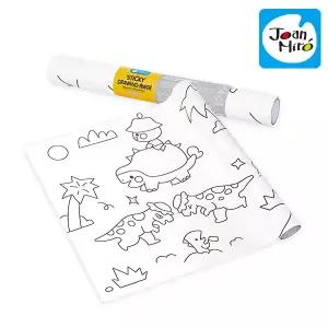 [보리보리/리틀호안미로]벽에붙이는색칠놀이 공룡(94709)