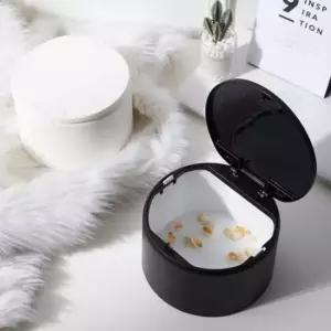 키밍 사무실용 휴지통 미니 원터치 책상 쓰레기통