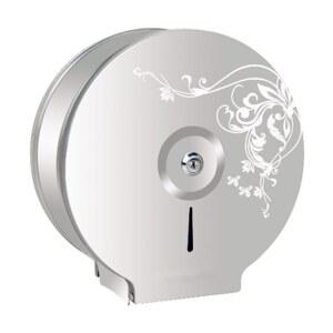 스텐 공중화장실 점보롤 휴지걸이 블랙