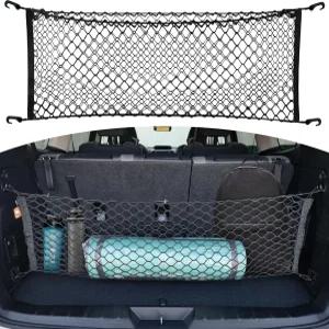 2019-2025 스바루 어센션을 위한 봉투 바닥형 탄성 트렁크 메시 카고 네트 - 프리미엄 정리함 및 보관함