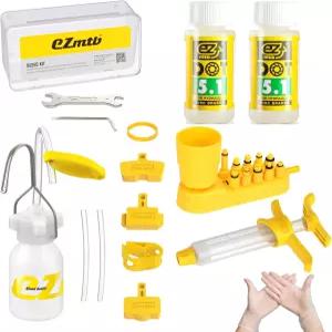 Torcilot 자전거 브레이크 오일 교환 키트 SRAM/Avid Hope Formula용 DOT 5.1 120ml 포함 완벽한 서비스 -