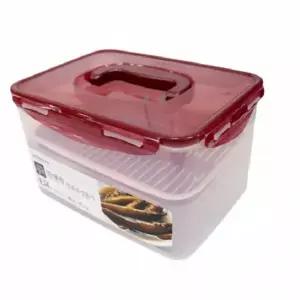 발효숙성 용기 밀폐용기 사각 플라스틱 보관통 4.5L