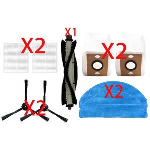 [호환품]아이라이프 A30 / Pro 로봇 청소기 호환 메인 브러시 사이드 먼지 봉투 필터  세트 키트