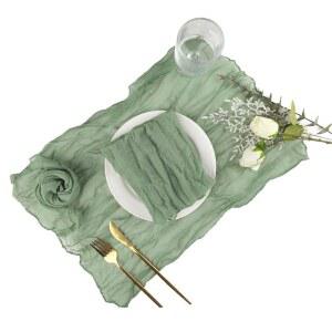 거즈 치즈클로스 냅킨 테이블 플레이스매트 연회 장식 아치 30개 크리스마스 파티 케이크 웨딩 다이닝