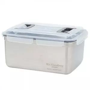 반찬통 밀폐용기 스텐 정사각 11000ml