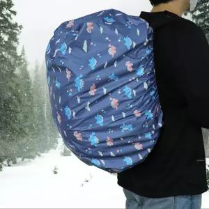 배낭 방수 커버 가방 덮개 등산 백팩 레인커버 - 공룡