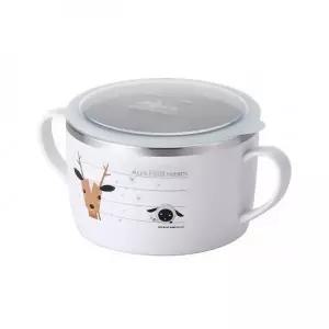 라면그릇 면기 스텐 650ml 유아용 라면기 세라믹 그릇