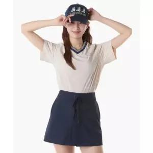 르꼬끄 LECOQ GOLF [콜라보_하이다나]여성 우븐 피스테 (GQ222LRS61) GQ222LRS61_BEGE 466847