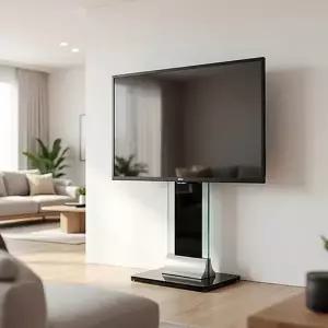 무타공 TV거치대 강화유리 거실 TV스탠드 24~65인치 호환 LSG-820