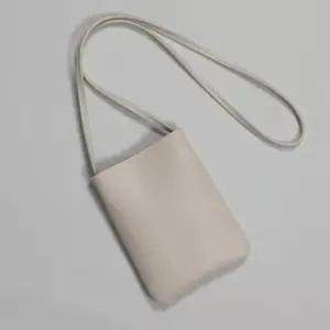 [패션] 핸드폰가방 마이크로백 플로랄화이트 핸드폰가방 미니