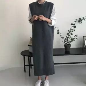 롱롱조끼 여성 가을 겨울 따듯한 고퀄 니트 베스트 tZl6+8xGP