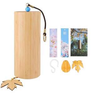 대나무 윈드 차임 코드 수제 음악 윈드차임 사운드 힐링 벨 악기 가정 정원 파티오 장식