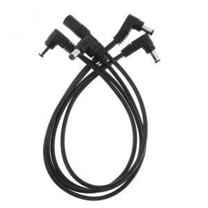 기타 케이블 4가지 방법 효과 페달 데이지 체인 구리 와이어 전원 공급 장치 분배기