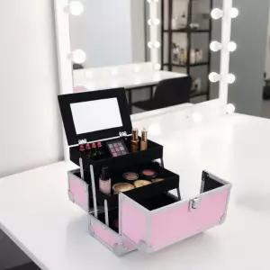 깔끔한 메이크업 도구 보관함 다층 네일 아트 수납 박스