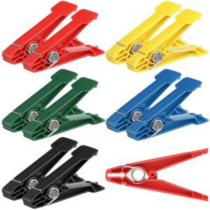 REIFIDE 등급 핀치 핀 운동기 핑거 엄지 강화 클립, 그립 근력 트레이너, 다양한 색상의 컨디셔닝을 위한 클립