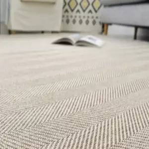 돈스텔 카페트 러그 아이보리100X150 헤링본 바닥보온용품 아이방꾸미기 가정용보온제품