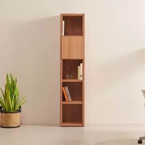 가구샘 1단 도어 5단 틈새책장 430 ha4558