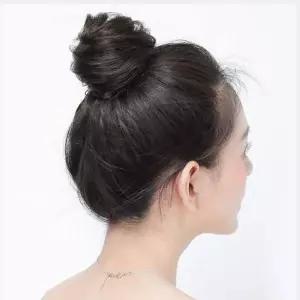 [셀러에이드]똥머리 가발 면접 승무원 머리 가채 곱창 당고머리