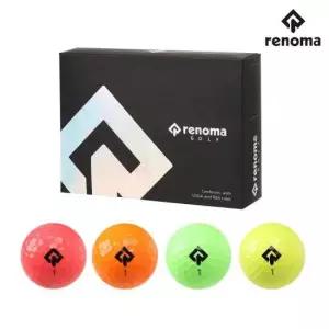 레노마골프 컬러 1더즌 3피스 골프공 SET AEO 3871 TA3801169