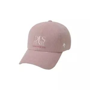 데상트 공용 스포츠베이직 코듀로이 볼캡 BP323UCP73-PNK0