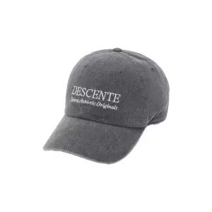 데상트 공용 스포츠 베이직 워딩 볼캡 BP323UCP72-CHC0