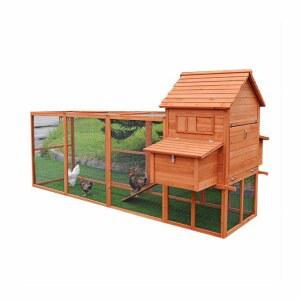 닭집 양계장 케이지 새장 70x50x64cm 농장 실외 가정용 태양 닭장만들기 하우스