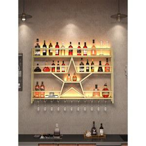 와인랙 진열대 샴페인 거치대 잔걸이 술보관 아이언 5단 디스펜서 천장형 단층 금속