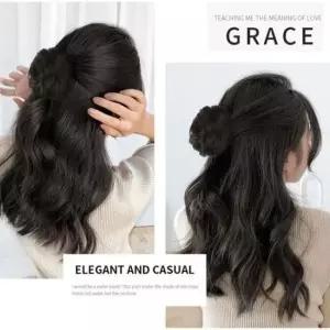 올림머리가발 여자 당고머리 집게핀 부분 가발 똥머리 묶음머리