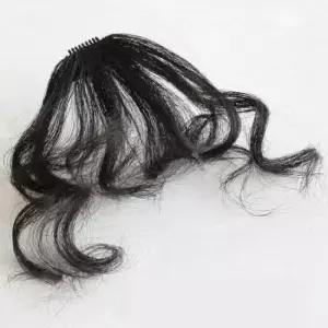 볼륨가발 앞머리 웨이브 가발 붙임머리 똑딱이핀 스타일변화