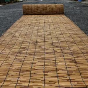 대나무 가림막 휀스 가리개 테라스 문발 실갈대 파티션