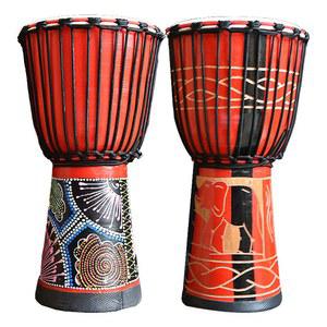 젬베 젬배 드럼 8인치 대형 레드 10인치 공연 12인치