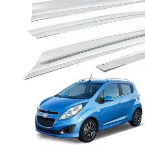 [셀러에이드]스파크 크롬 썬바이저 차량용 윈도우 창문 진흥 4P